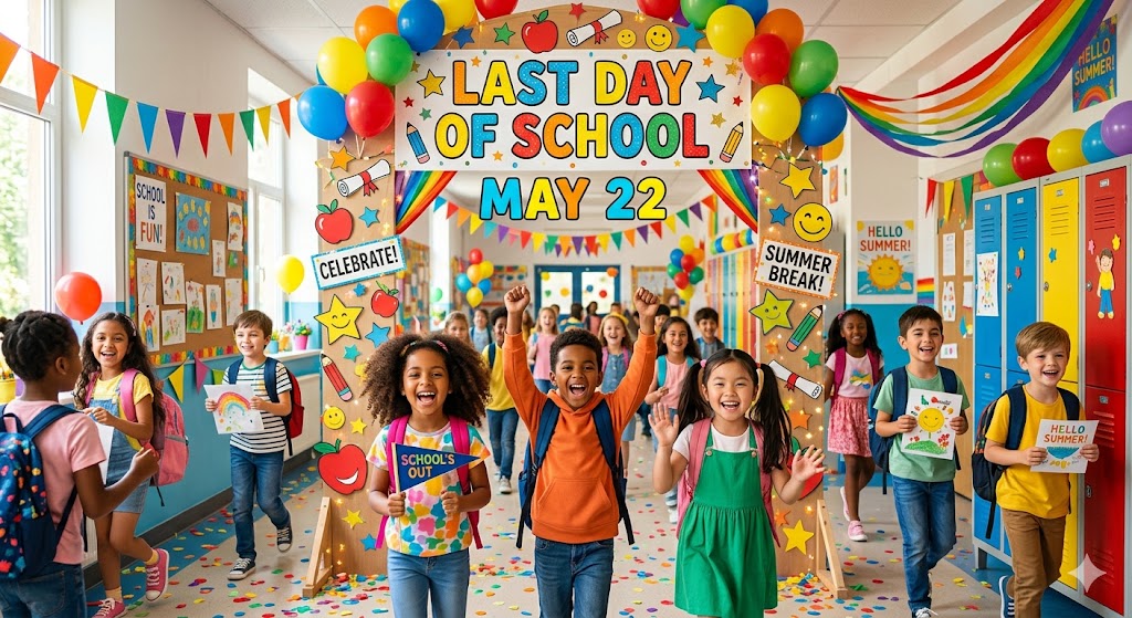 Last Day of School May 22